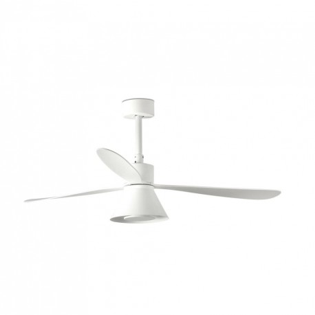 Ventilador de Techo Faro Amelia Cone DC 132cm Blanco LED 20W CCT