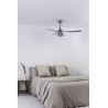 Ventilador de Techo Faro Amelia Cone DC 132cm Gris LED 20W CCT