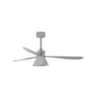 Ventilador de Techo Faro Amelia Cone DC 132cm Gris LED 20W CCT