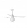 Ventilador de Techo Faro Amelia Ball DC 132cm Blanco LED 20W