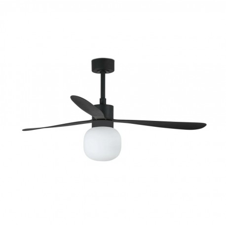 Ventilador de Techo Faro Amelia Ball DC 132cm Negro LED 20W