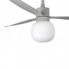 Ventilador de Techo Faro Amelia Ball DC 132cm Gris LED 20W