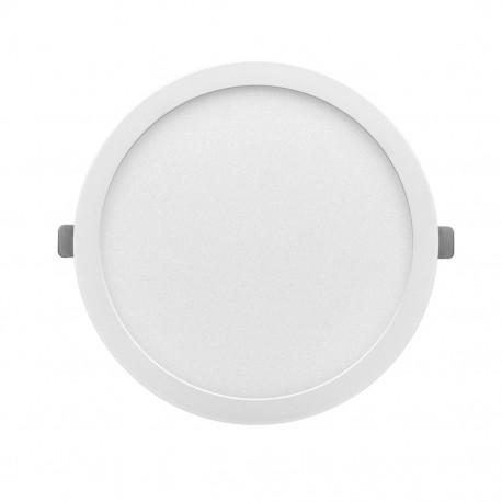 Downlight Monet RD doble instalación pinzas ajustables Blanco 18W 3000K