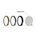 Downlight Monet Custom Magnetic RD Pinces Réglables Blanc 18W 6000K