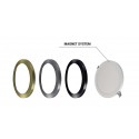 Downlight Monet Custom Magnético RD pinzas ajustables Blanco 24W 4000K