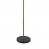 Lámpara de pie Colección Jeto 37x23x151cm color Negro/Oro
