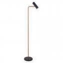 Lámpara de pie Colección Jeto 37x23x151cm color Negro/Oro