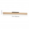 Plafón de Techo Eglo Anchorena Z Negro/Madera LED 35W