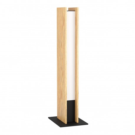 Lámpara Sobremesa Eglo Anchorena Z Negro/Madera LED 16W