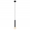 Suspension Eglo Cortenova Noir 1xE27 Ø 10.5cm