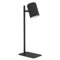 Lampe à Poser Eglo Ceppino Noir 1 ampoule GU10