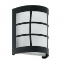 Aplique de Pared Exterior Eglo Cerno 1 Acero galvanizado Negro