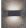 Aplique de Pared Exterior LED Mantra Utah UP AND DOWN Gris Oscuro 1xE27 IP65