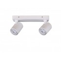 Regleta de Focos Orientables Sale 2xGU10 Blanco