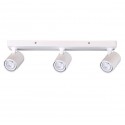 Regleta de Focos Orientables Sale 3xGU10 Blanco