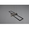 Suspension Trio Salinas LED Noir Mat