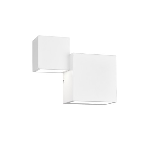 Aplique de Pared Led Trio Miguel Blanco Mate 2x6W 3000k