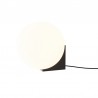Lámpara de Sobremesa Sulion OBI Negro/Blanco 1xG9 IP44