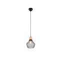 Trio Valeria Suspension Noir 1xE27 Ø 18cm