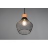 Trio Valeria Suspension Noir 1xE27 Ø 18cm