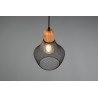 Trio Valeria Suspension Noir 1xE27 Ø 18cm
