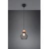 Trio Valeria Suspension Noir 1xE27 Ø 18cm