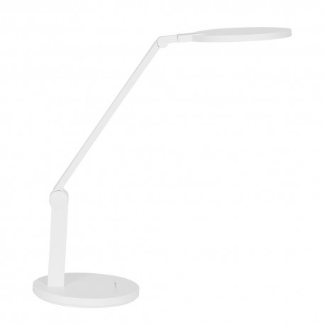 Fabrilamp Lorca Lampe de Table Blanc 15W LED 5000k Pliable/Ajustable