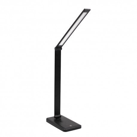 Fabrilamp Decada Lampe de Table Noire 7W 6000k Pliable/Ajustable