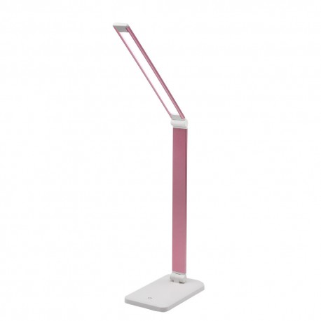 Flexo Sobremesa Fabrilamp Década Rosa/Blanco 7W 6000k Plegable/Orientable