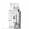 Flexo Sobremesa USB Fabrilamp Enfoque Blanco 10W LED CCT Plegable/Orientable