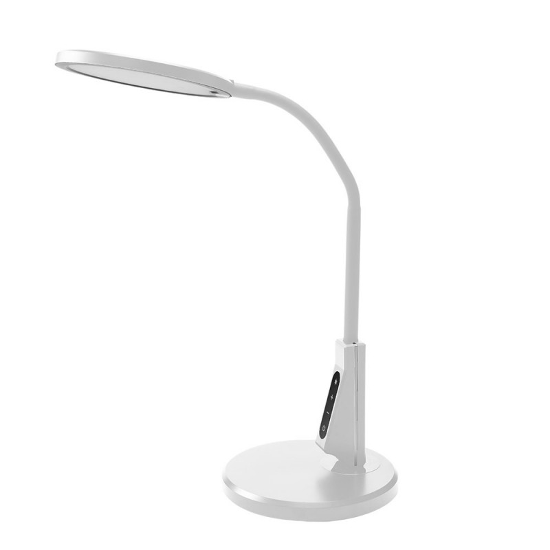 Fabrilamp Pandeo USB Lampe de Table Blanc 7W LED CCT Flexible