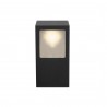 Aplique de Pared Exterior For Light Nika Negro 1xE27 IP44