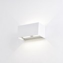 Aplique de Pared Exterior LED Mantra Davos Blanco 24W 2700k IP54 Disable