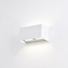Aplique de Pared Exterior LED Mantra Davos Blanco 24W 2700k IP54 Disable