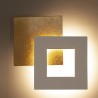 Aplique de Pared Mantra Dalia Blanco/Oro LED 12W 3000K 840lm