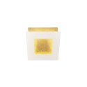 Aplique de Pared Mantra Dalia Blanco/Oro LED 12W 3000K 840lm