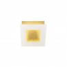 Aplique de Pared Mantra Dalia Blanco/Oro LED 12W 3000K 840lm