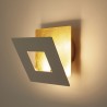 Aplique de Pared Mantra Dalia Blanco/Oro LED 12W 3000K 840lm