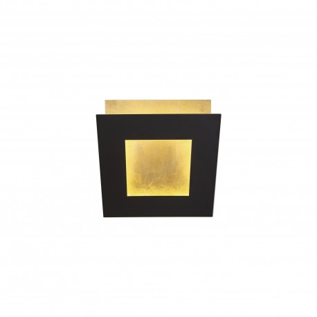 Aplique de Pared Mantra Dalia Negro/Oro LED 12W 3000K 840lm