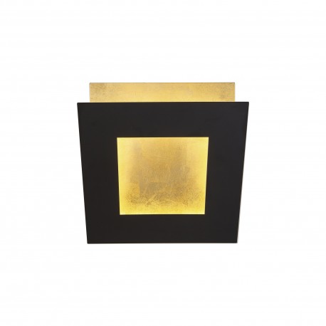 Aplique de Pared Mantra Dalia Negro/Oro LED 18W 3000K 1260lm