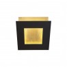 Aplique de Pared Mantra Dalia Negro/Oro LED 18W 3000K 1260lm