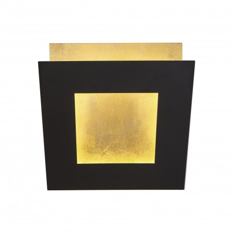 Aplique de Pared Mantra Dalia Negro/Oro LED 24W 3000K 1680lm