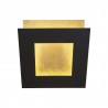 Aplique de Pared Mantra Dalia Negro/Oro LED 24W 3000K 1680lm