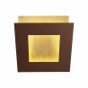 Aplique de Pared Mantra Dalia Marrón/Oro LED 24W 3000K 1680lm