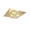 Plafón de Techo Mantra Dalia Blanco/Oro LED 24W+24W 3000K 3360lm