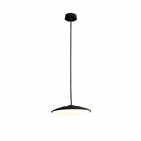 Lámpara Colgante Mantra Slim Negro LED 16W 3000K 25cm