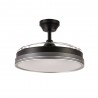 Ventilateur de plafond Fabrilamp Escarcha Noir/Gris rétractable Ø107cm