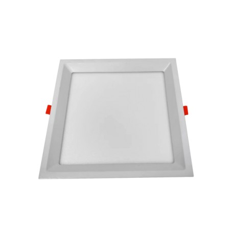 Downlight LED Empotrable Blanco 16W CCT Cuadrado 17x17xH2cm