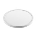 Plafón de Techo LED Blanco 24W CCT Redondo Ø30xH3cm