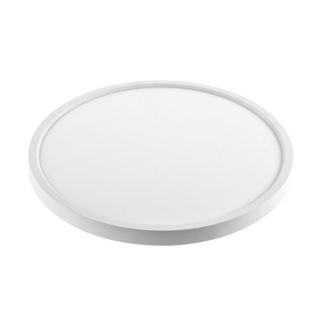 Plafón de Techo LED Blanco 36W CCT Redondo Ø40xH3cm